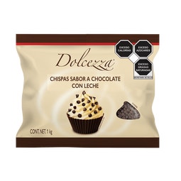 Dolcezza Chispas Chocolate con Leche. Bolsa 1kg image