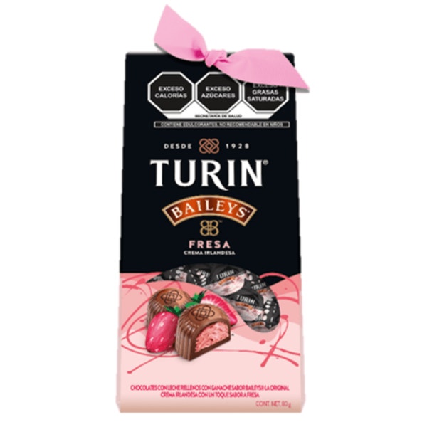 Turin Baileys Fresa Chocolate con Leche. Caja 80g