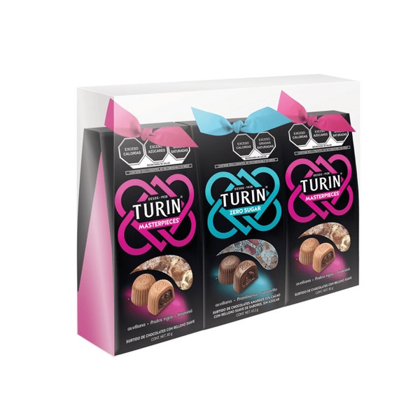 Turin 3pack Masterpieces y Zero. Paquete de 227.2g