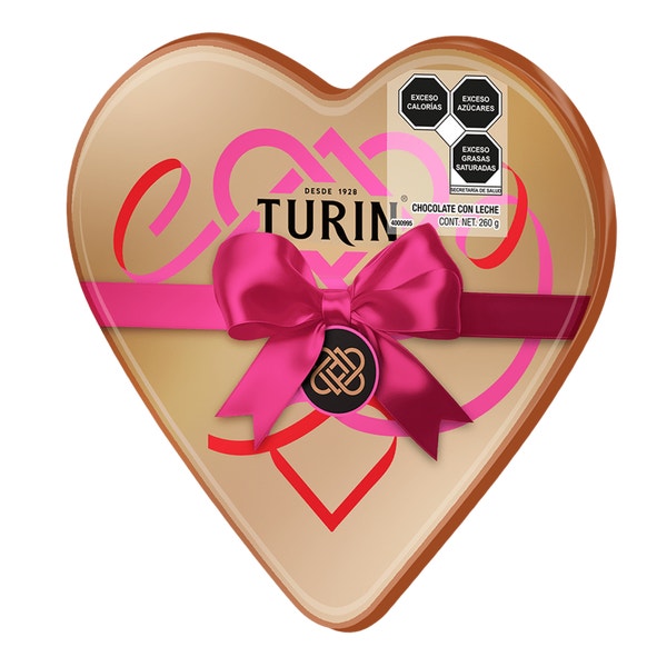 Turin Corazón San Valentín 260g