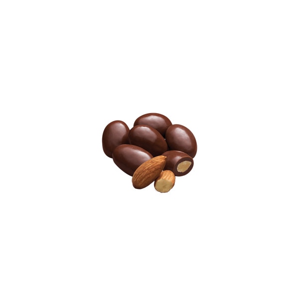 Turin Almendra Cubierta de Chocolate con Leche. A granel